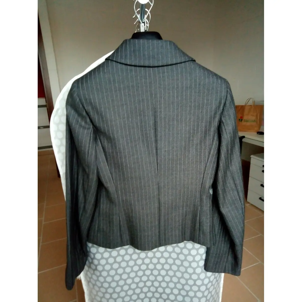 Alberto Biani Wool short vest for sale