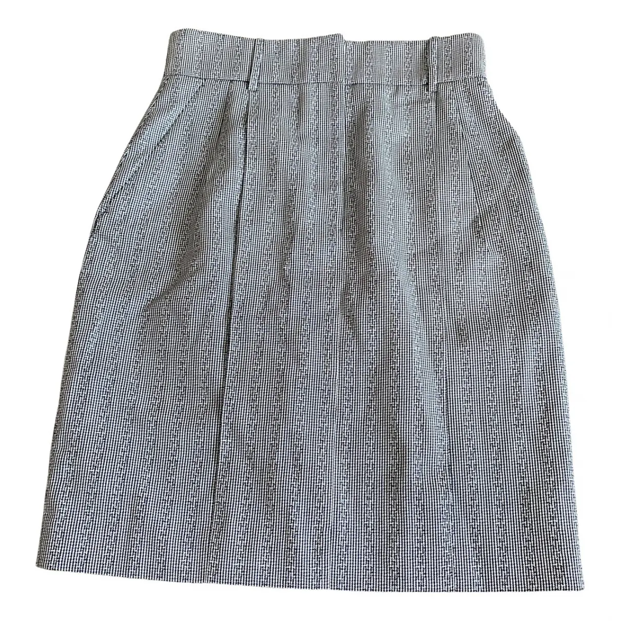 Wool mini skirt Alexander McQueen