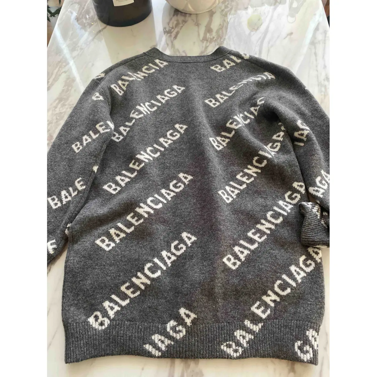Buy Balenciaga Wool cardigan online