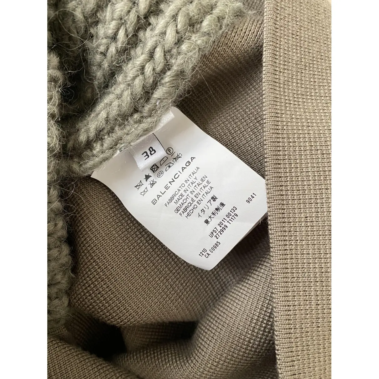 Wool cardi coat Balenciaga