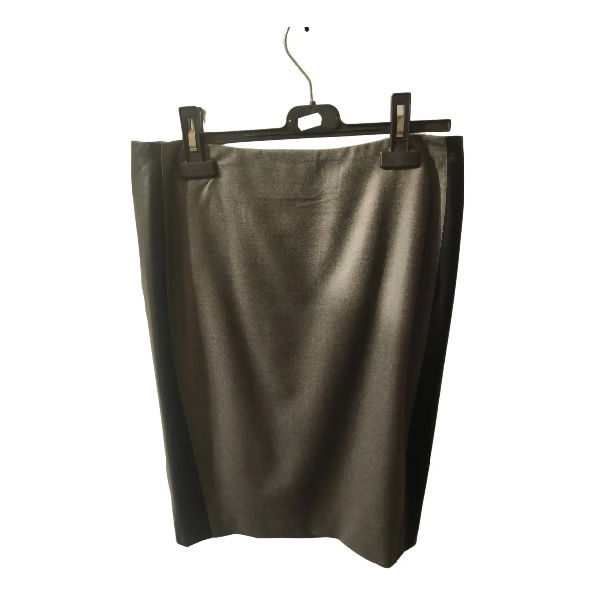 Wool mid-length skirt Balenciaga