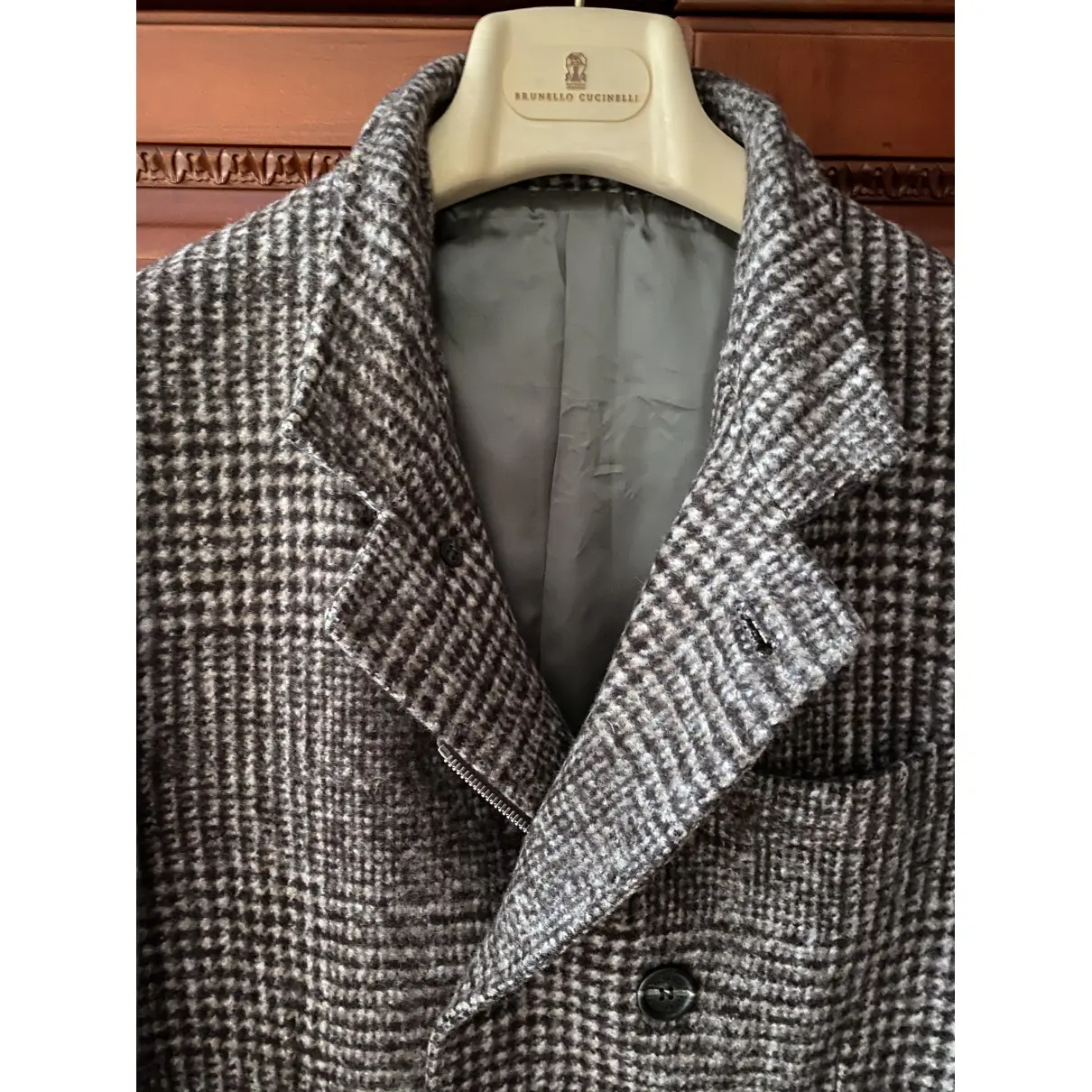 Wool coat Brunello Cucinelli
