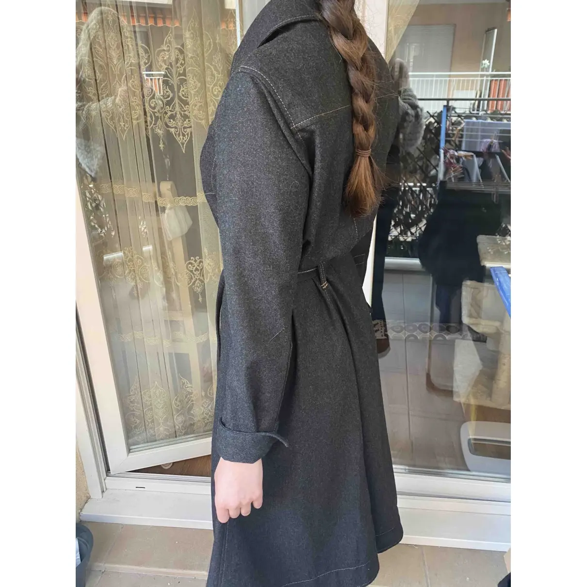 Brunello Cucinelli Wool mid-length dress for sale
