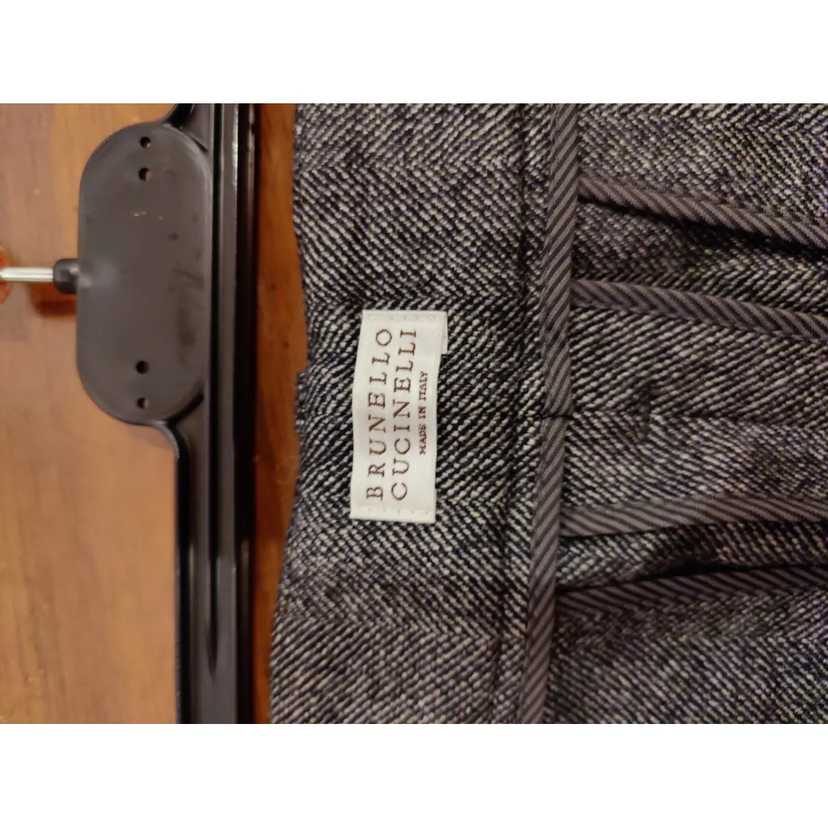 Wool large pants Brunello Cucinelli