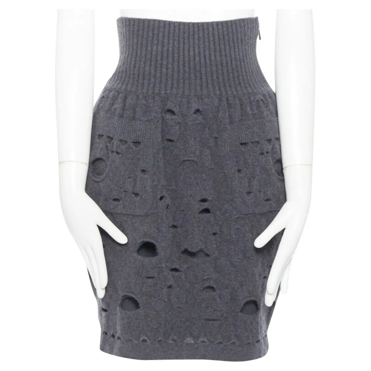 Wool mid-length skirt Chanel