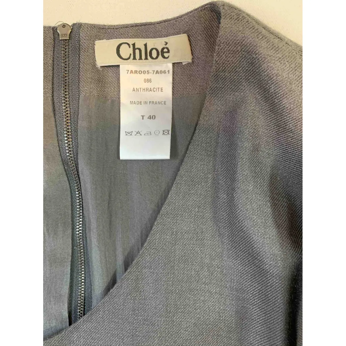 Wool mid-length dress Chloé