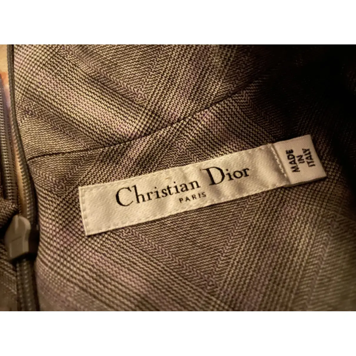 Wool maxi dress Christian Dior