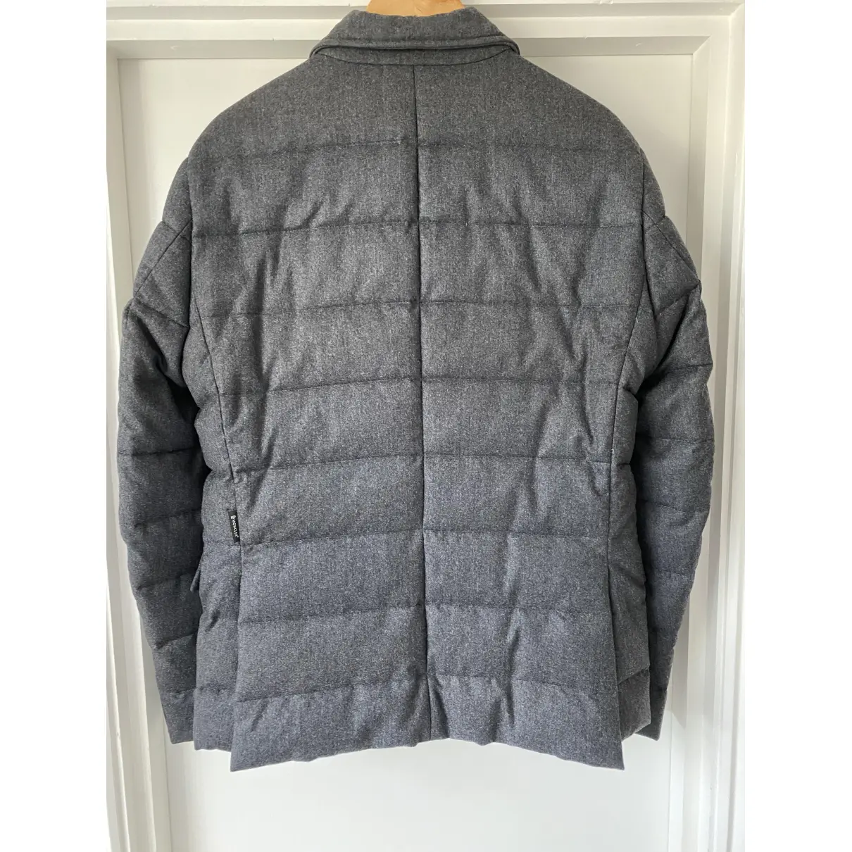 Buy Moncler Classic wool coat online