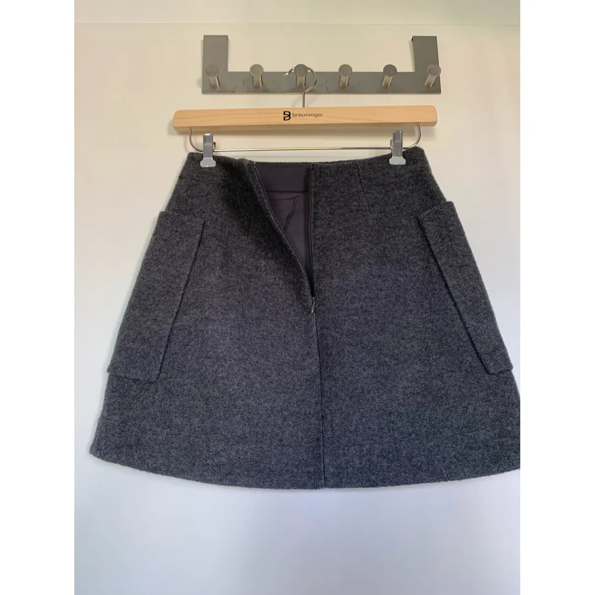Wool mini skirt Cos