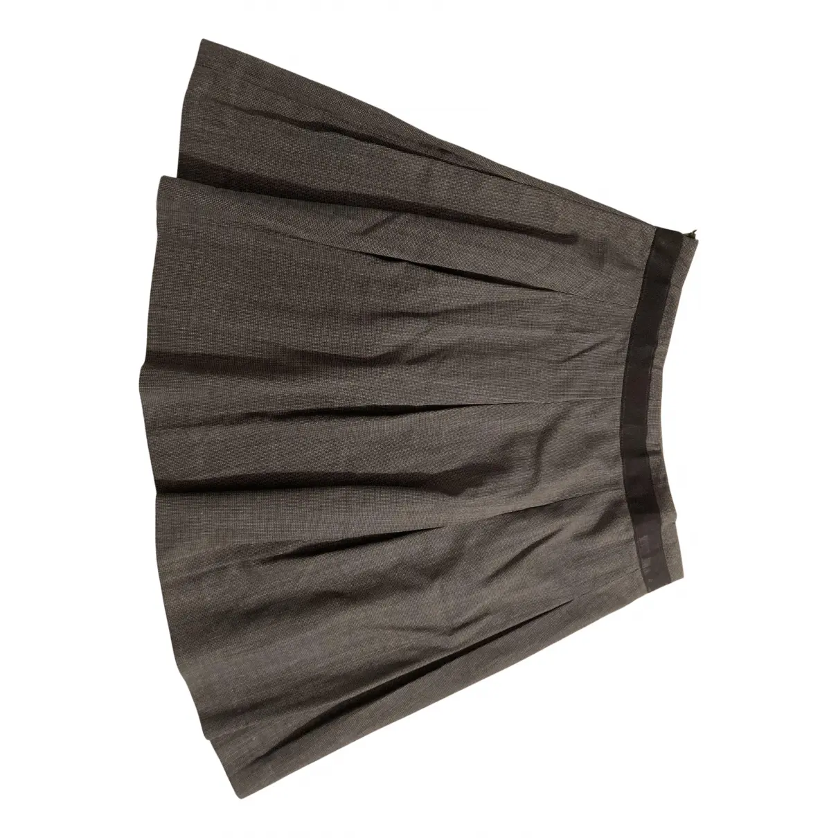 Wool mid-length skirt D&G