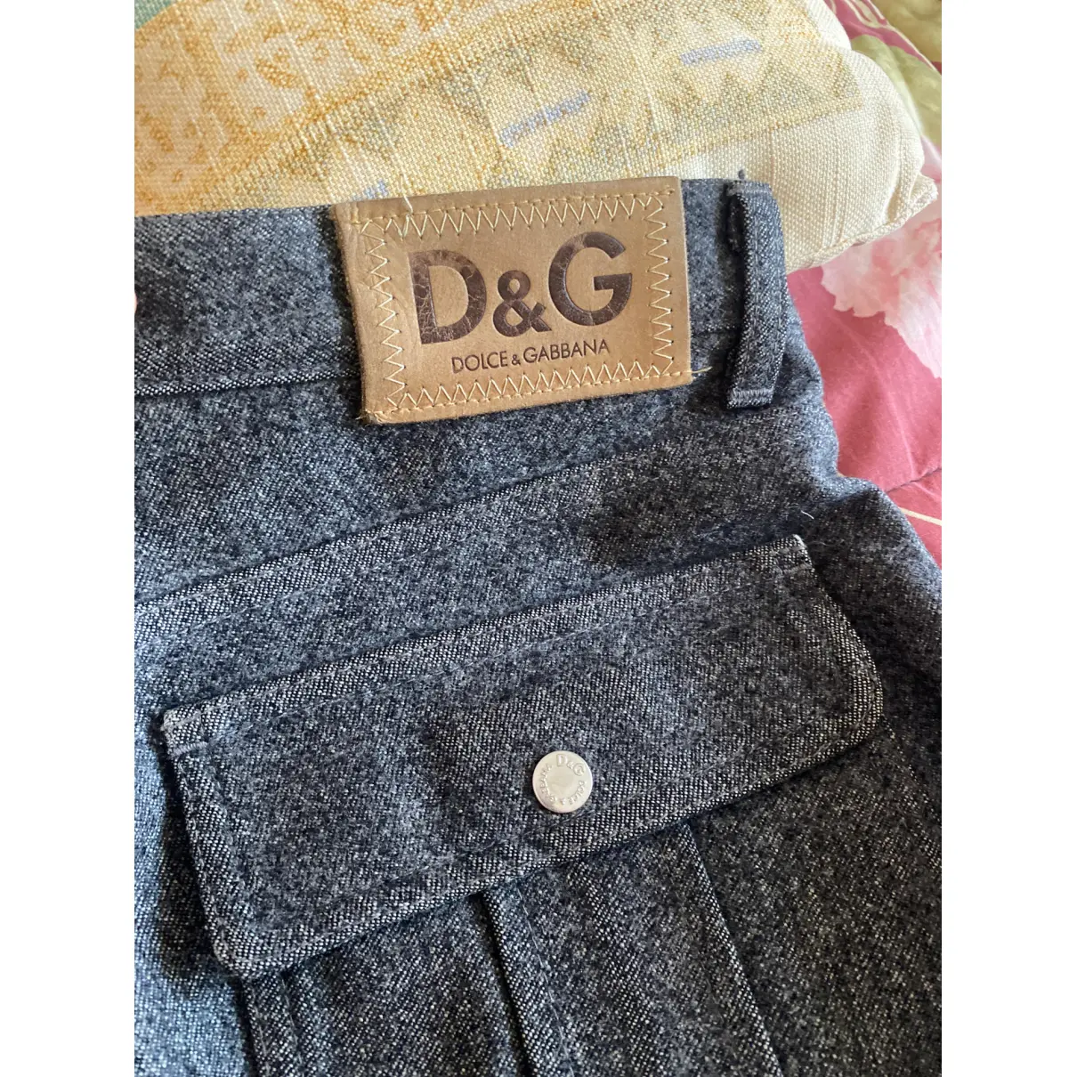 Wool trousers D&G