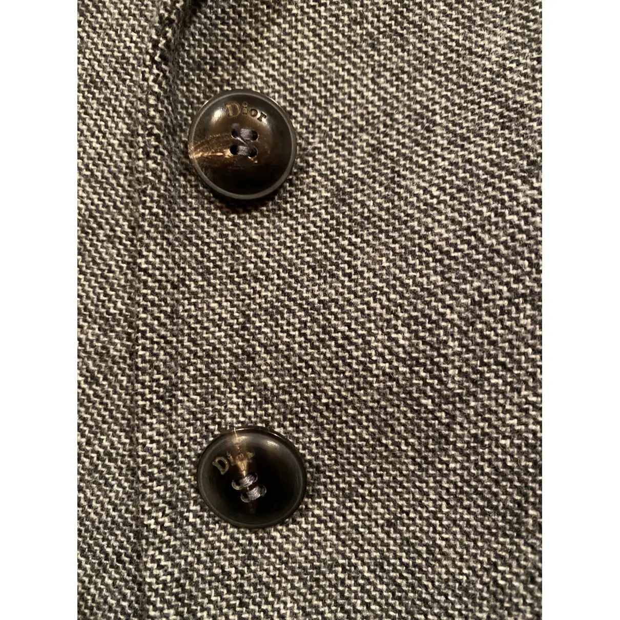 Wool suit jacket Dior - Vintage