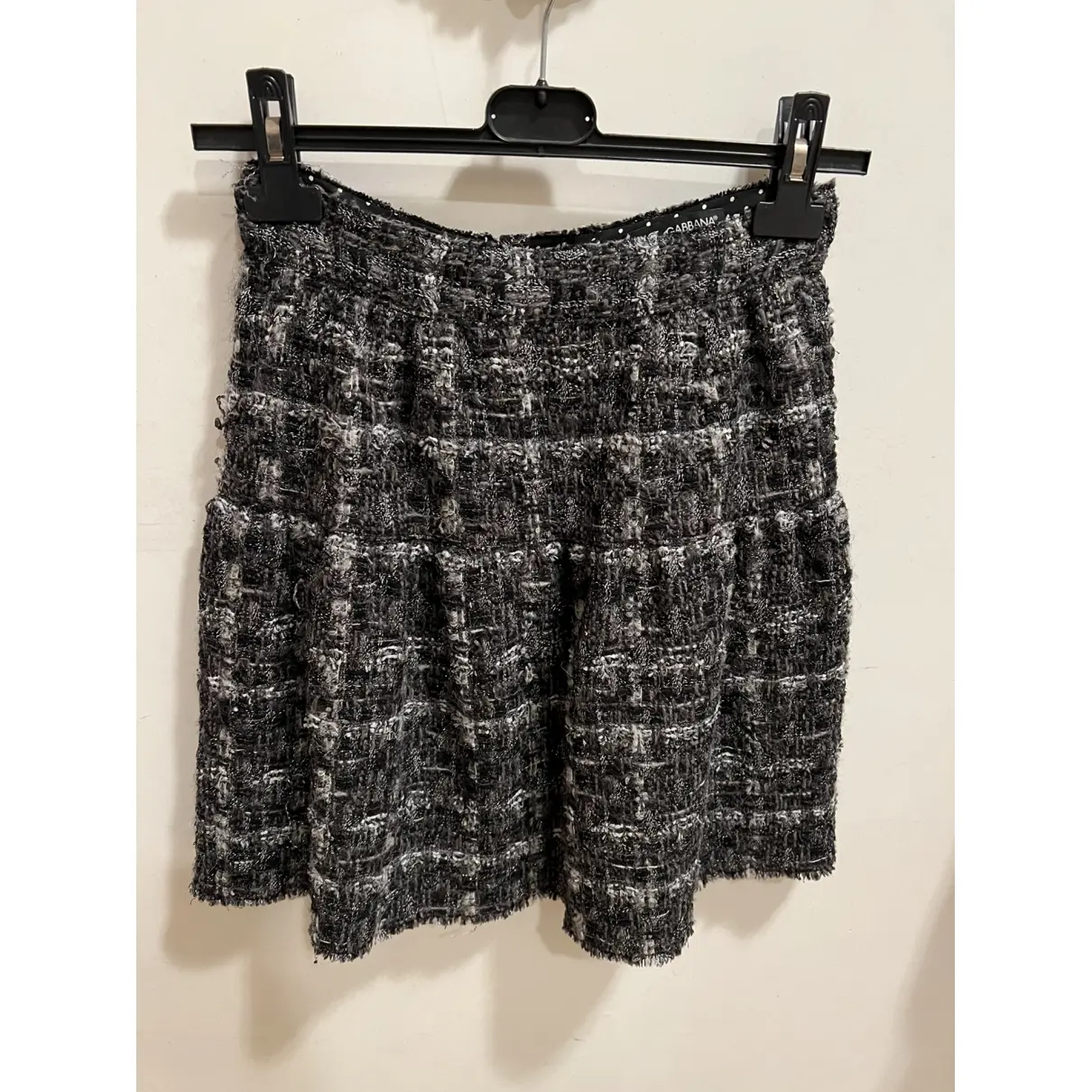 Buy Dolce & Gabbana Wool mini skirt online