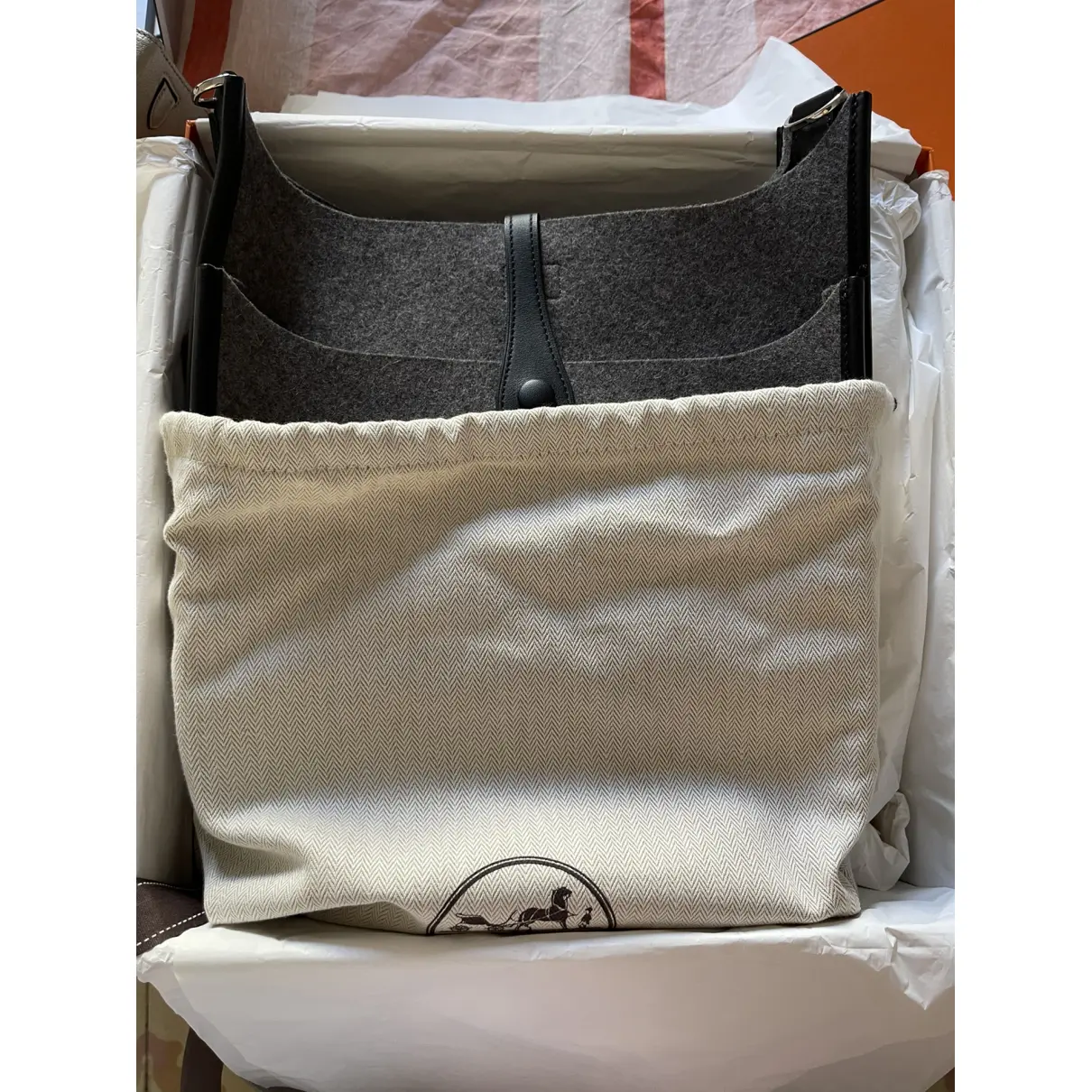 Buy Hermès Evelyne wool crossbody bag online