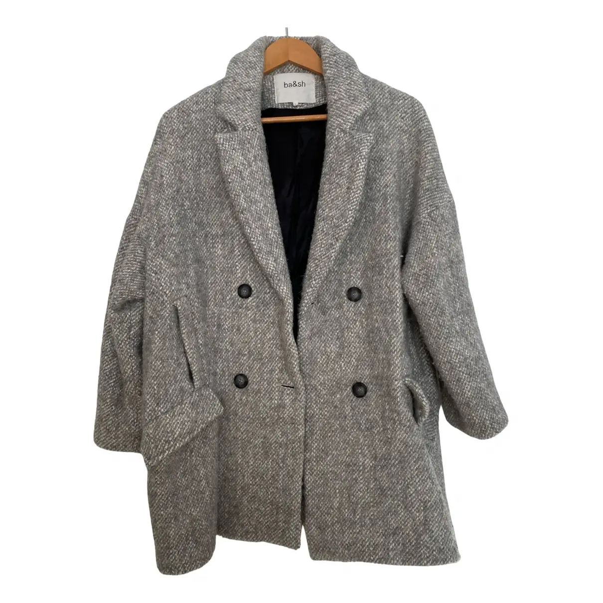 Fall Winter 2020 wool coat Ba&sh