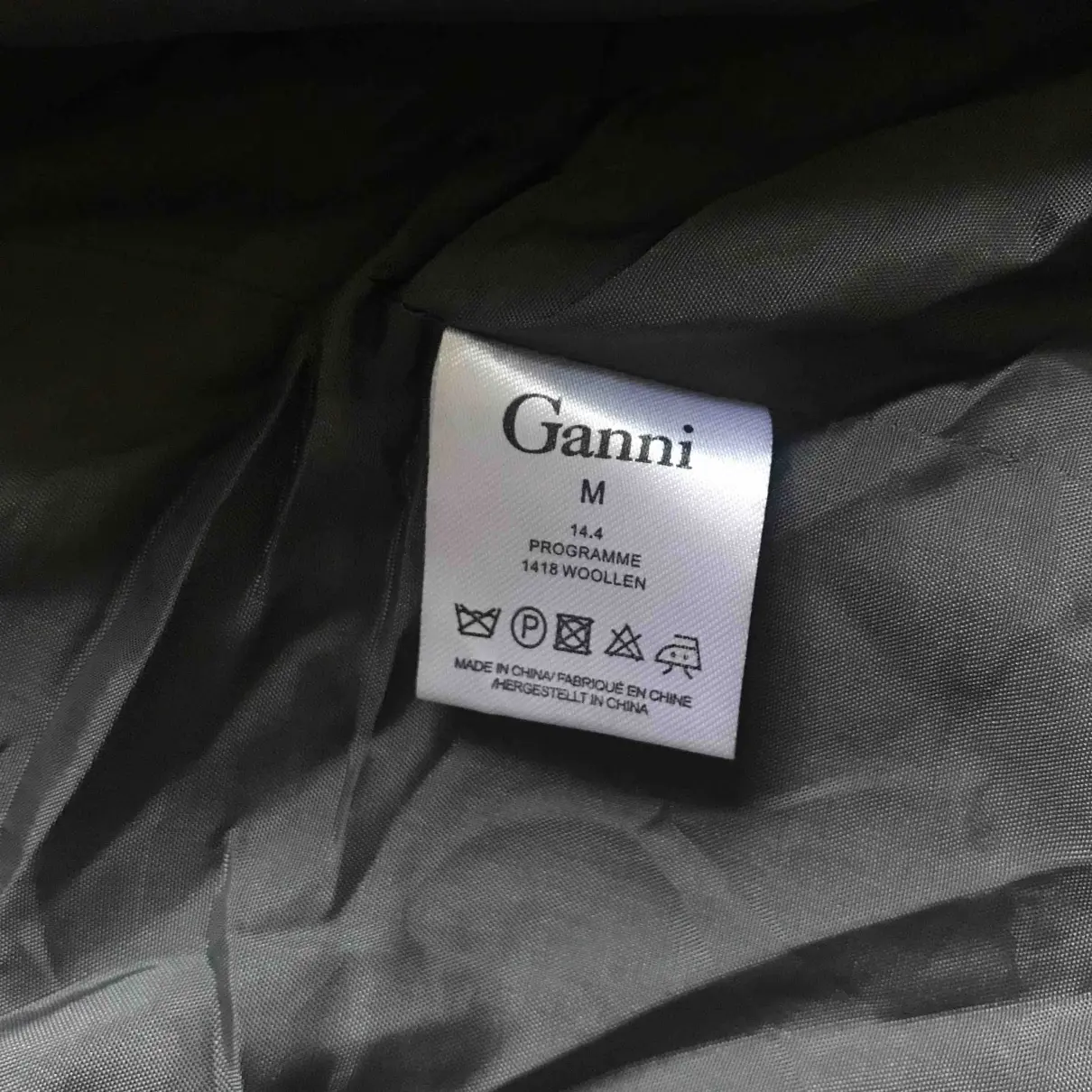 Buy Ganni Wool coat online