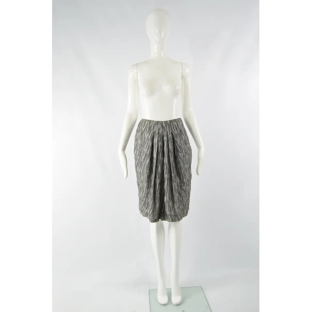 Buy Giorgio Armani Wool mid-length skirt online