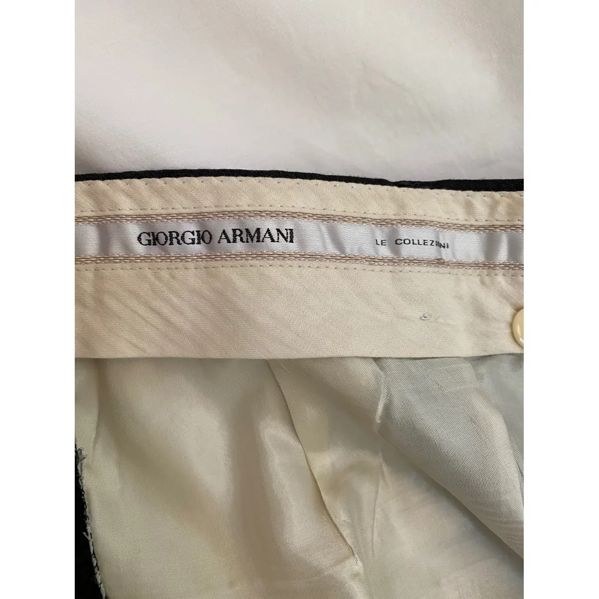 Wool suit Giorgio Armani - Vintage