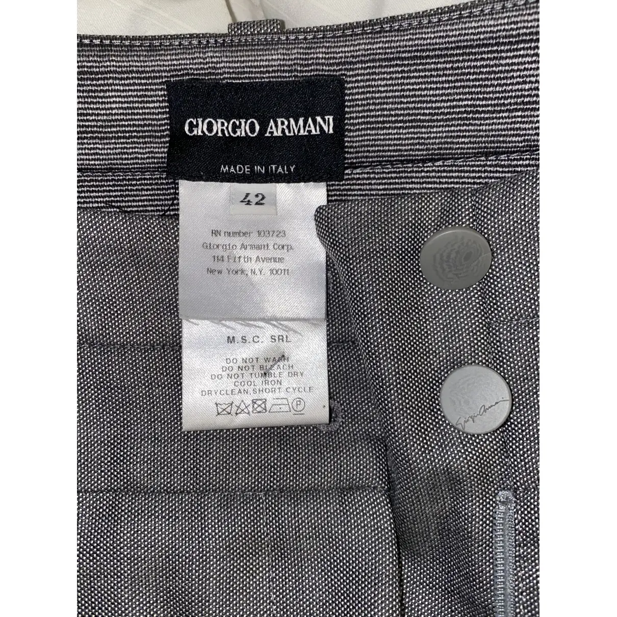 Luxury Giorgio Armani Trousers Women