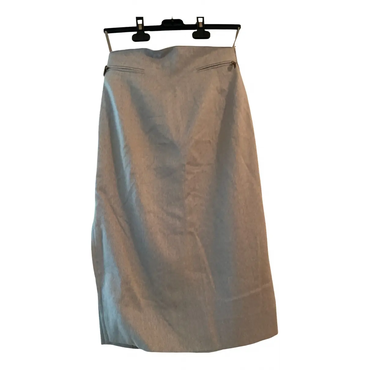 Wool mid-length skirt Hermès