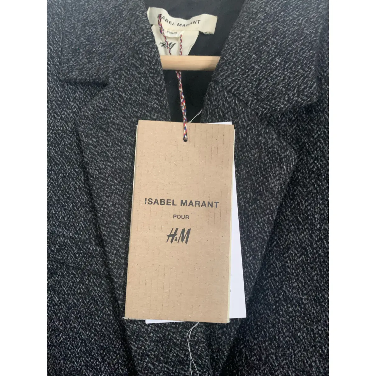 Buy Isabel Marant Pour H&M Wool peacoat online