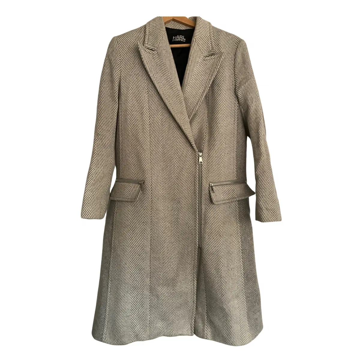 Wool coat Karl Lagerfeld