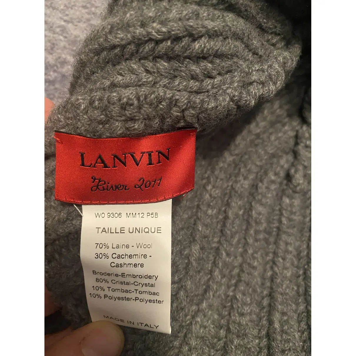 Buy Lanvin Wool beanie online
