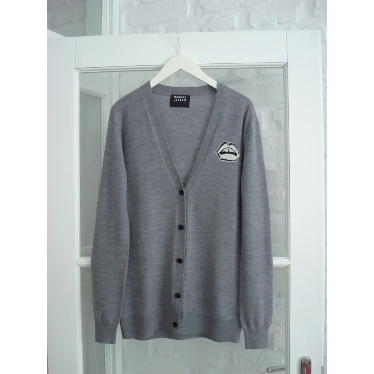 Markus Lupfer Wool cardigan for sale