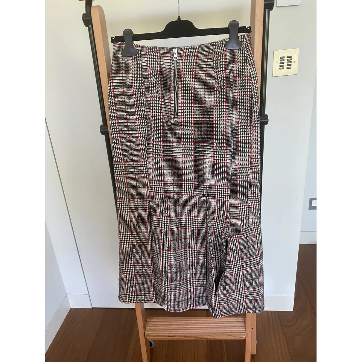 Buy Mcq Wool mid-length skirt online