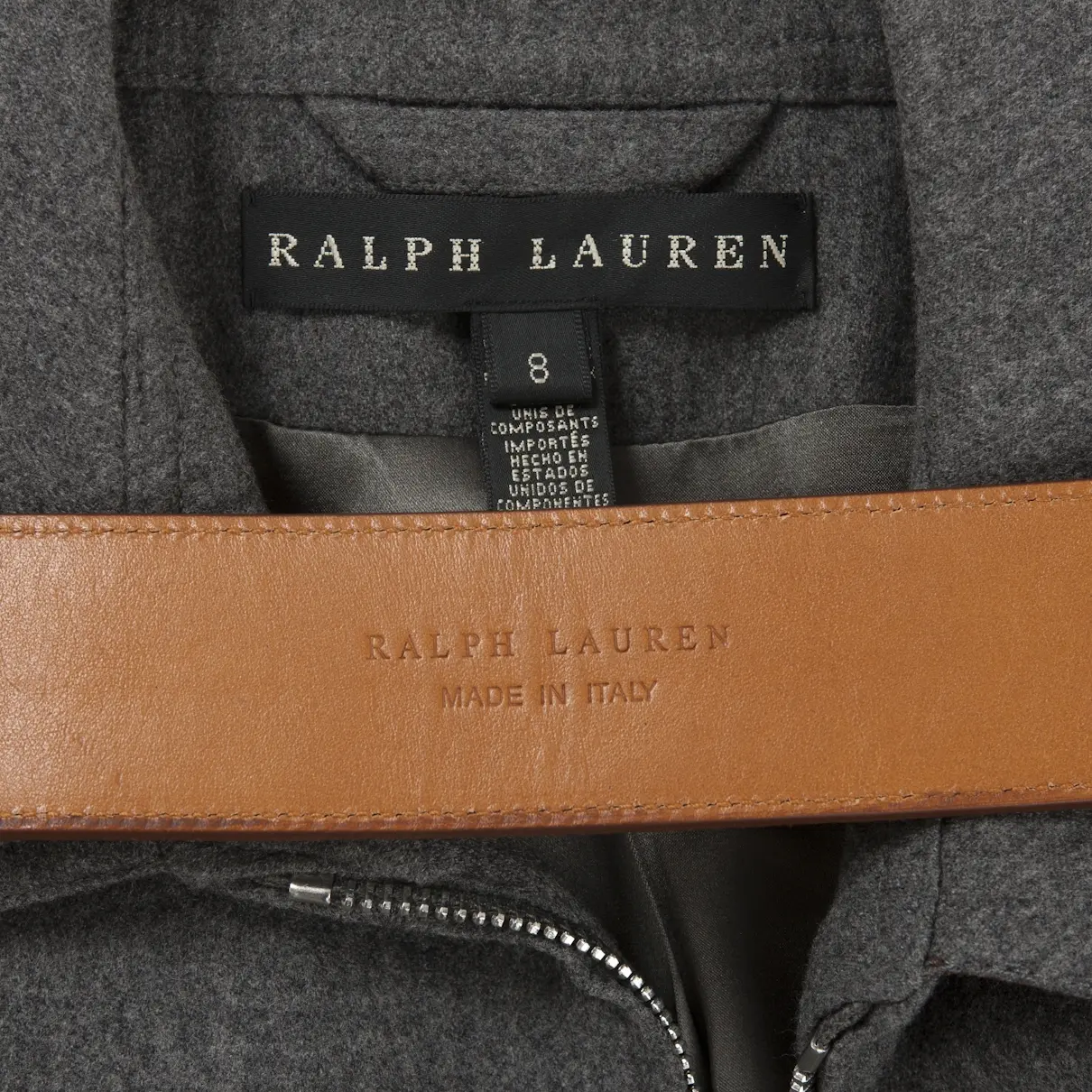 Buy Ralph Lauren Collection Grey Wool Jacket online