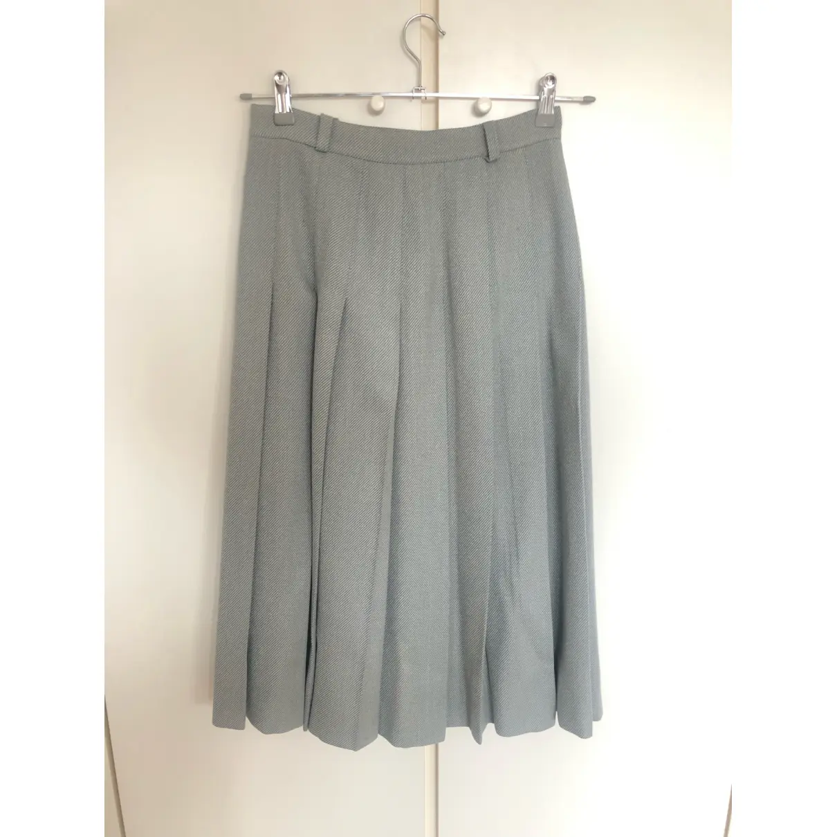 Buy Sportmax Wool mid-length skirt online - Vintage