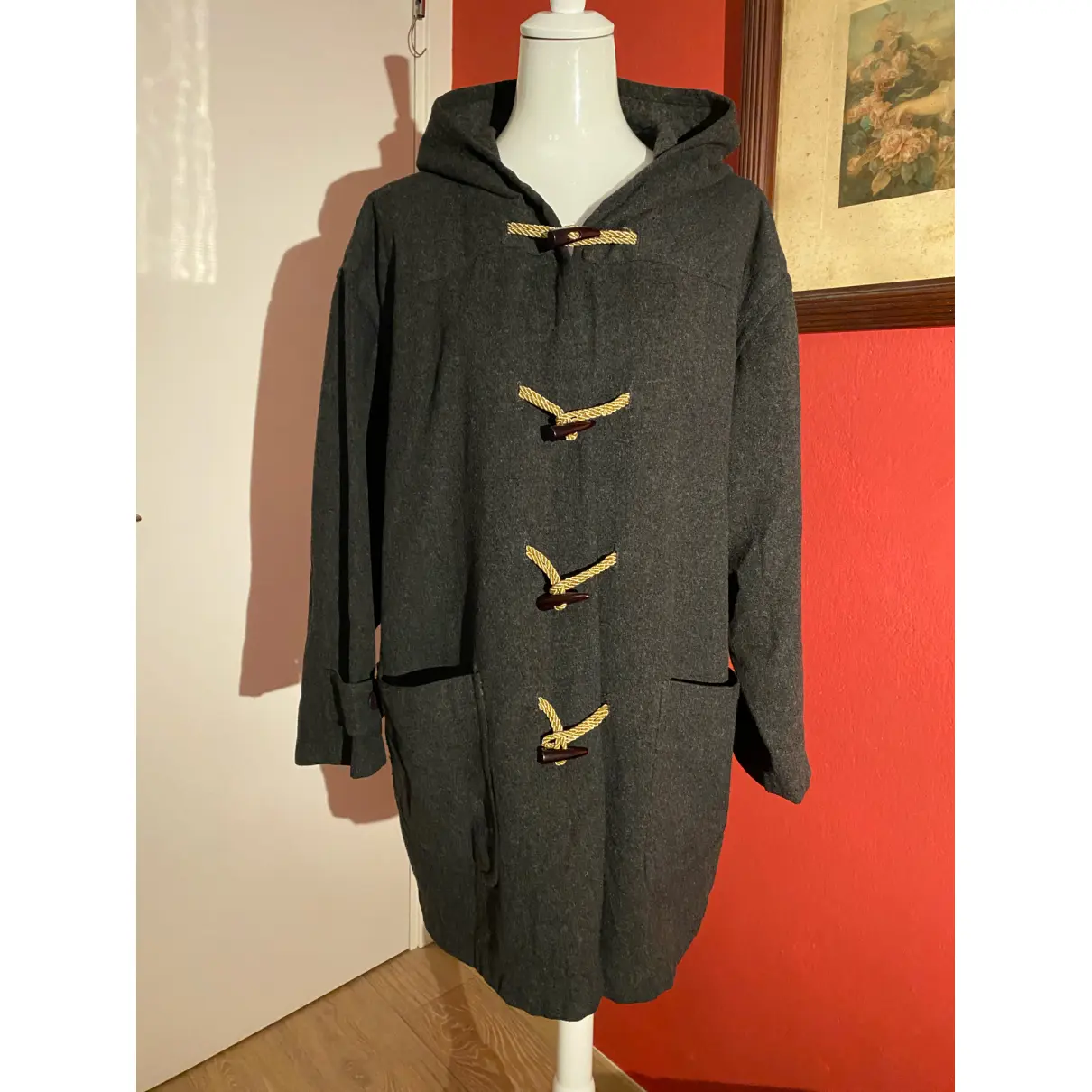 Buy Valentino Garavani Wool dufflecoat online - Vintage