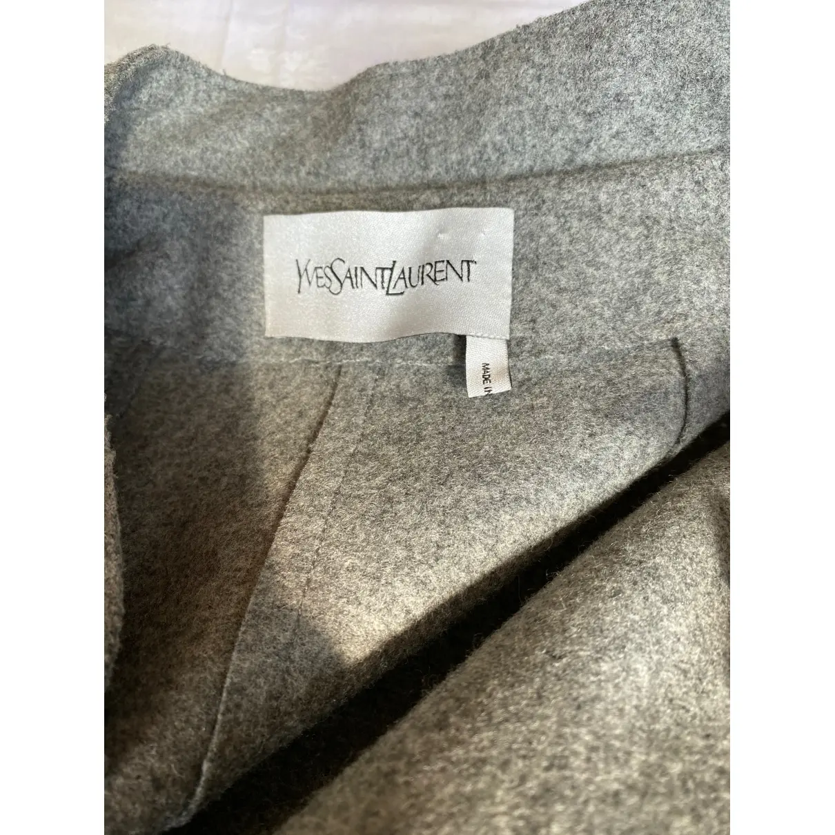 Wool coat Yves Saint Laurent