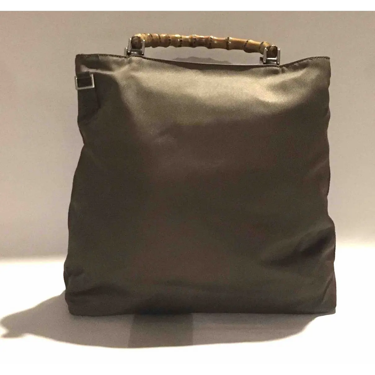 Bamboo cloth handbag Gucci - Vintage