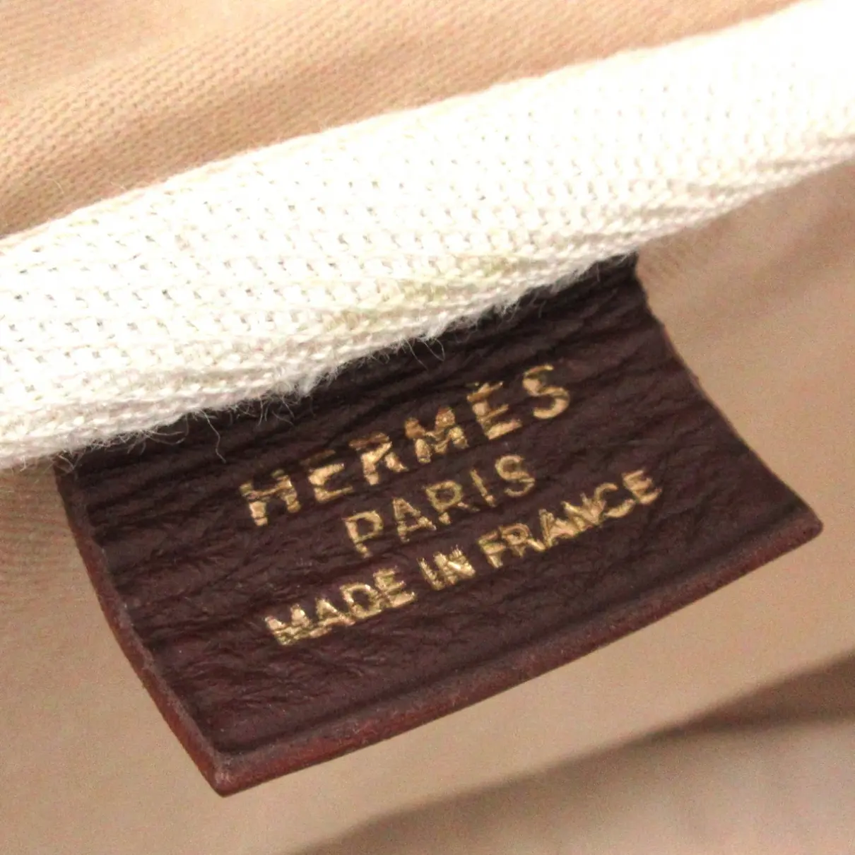 Victoria cloth travel bag Hermès