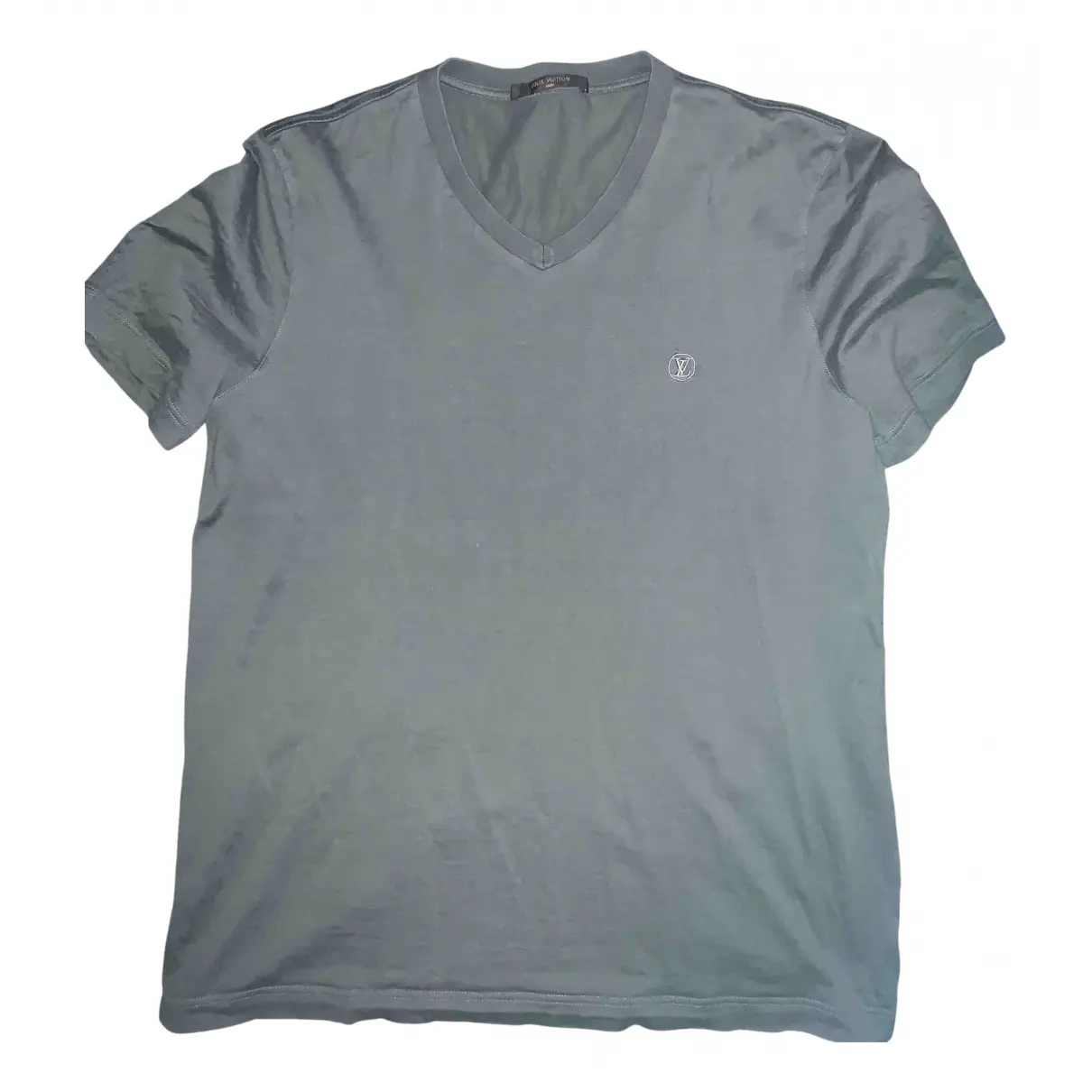 Khaki Cotton T-shirt Louis Vuitton