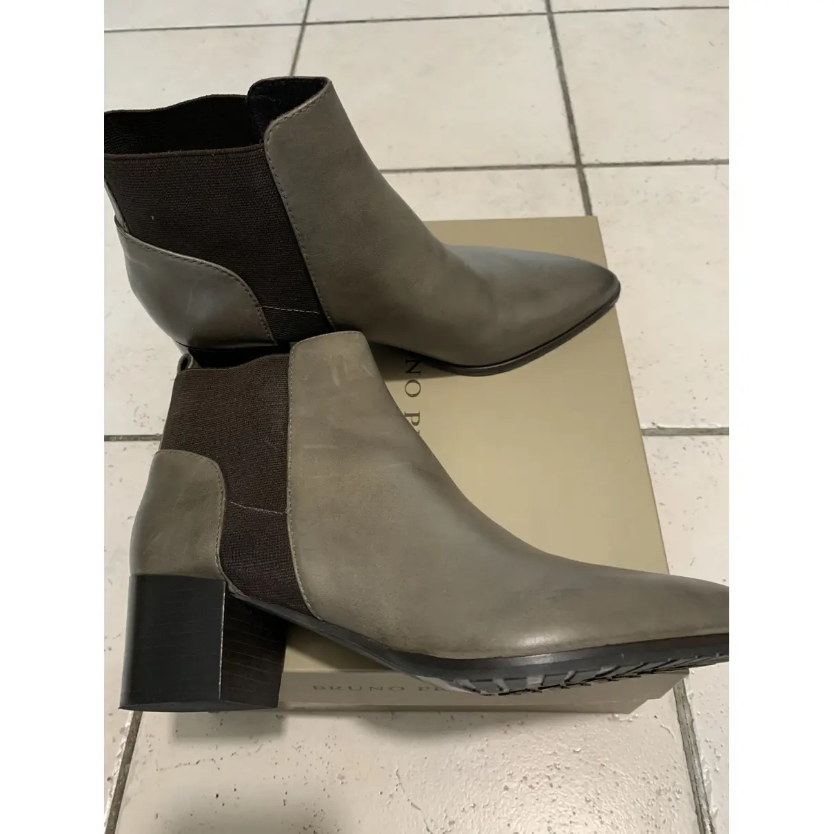 Buy BRUNO PREMI Leather ankle boots online