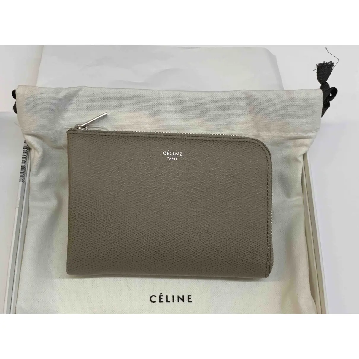 Leather purse Celine