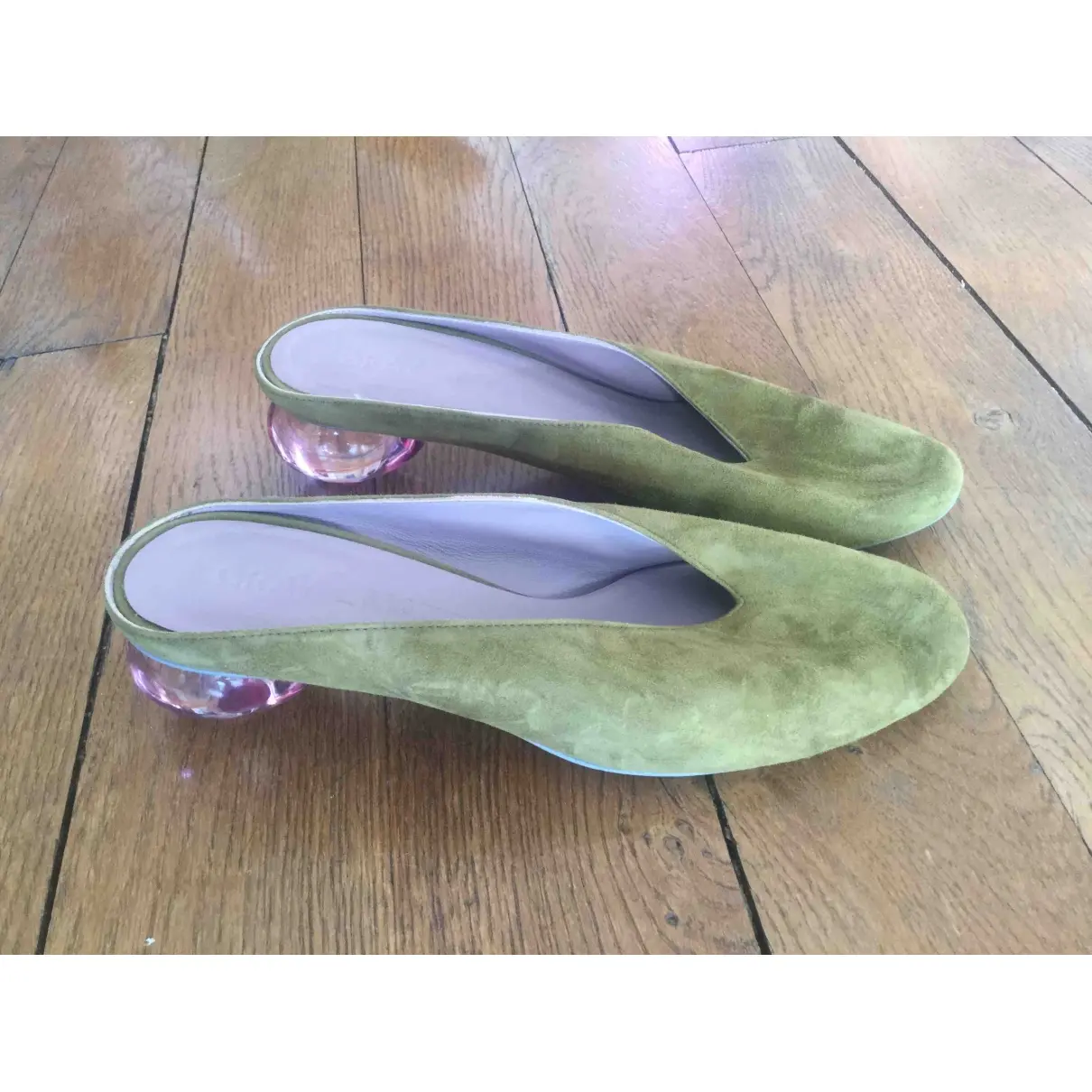 Gray Matters Leather mules for sale