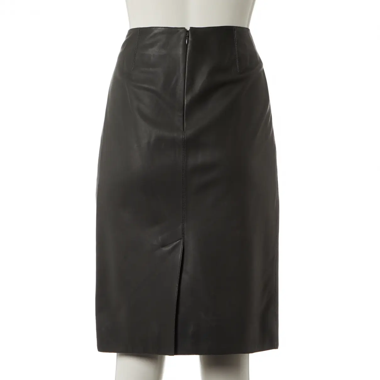 Buy Hermès Leather mini skirt online - Vintage