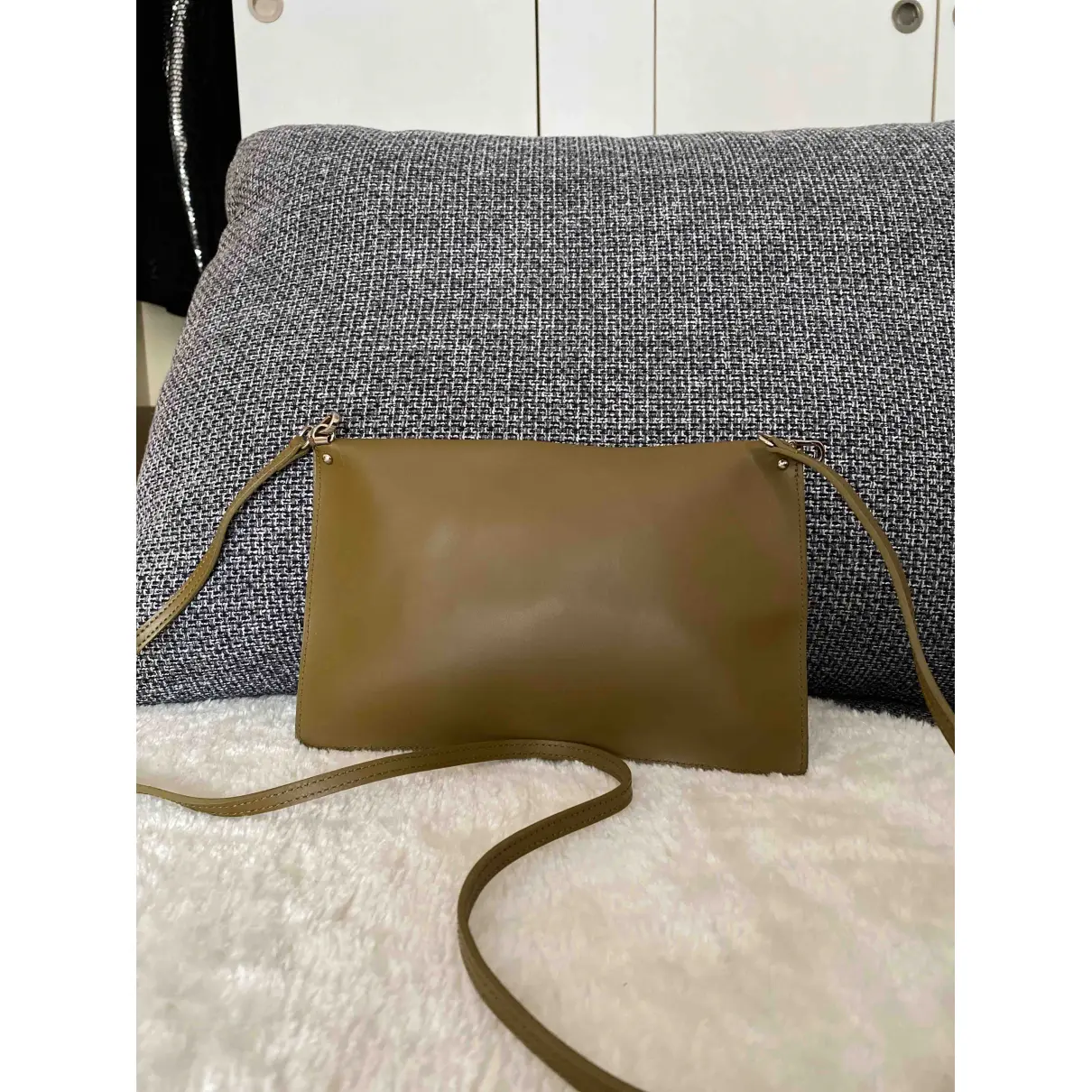 Buy Lancaster Leather clutch bag online