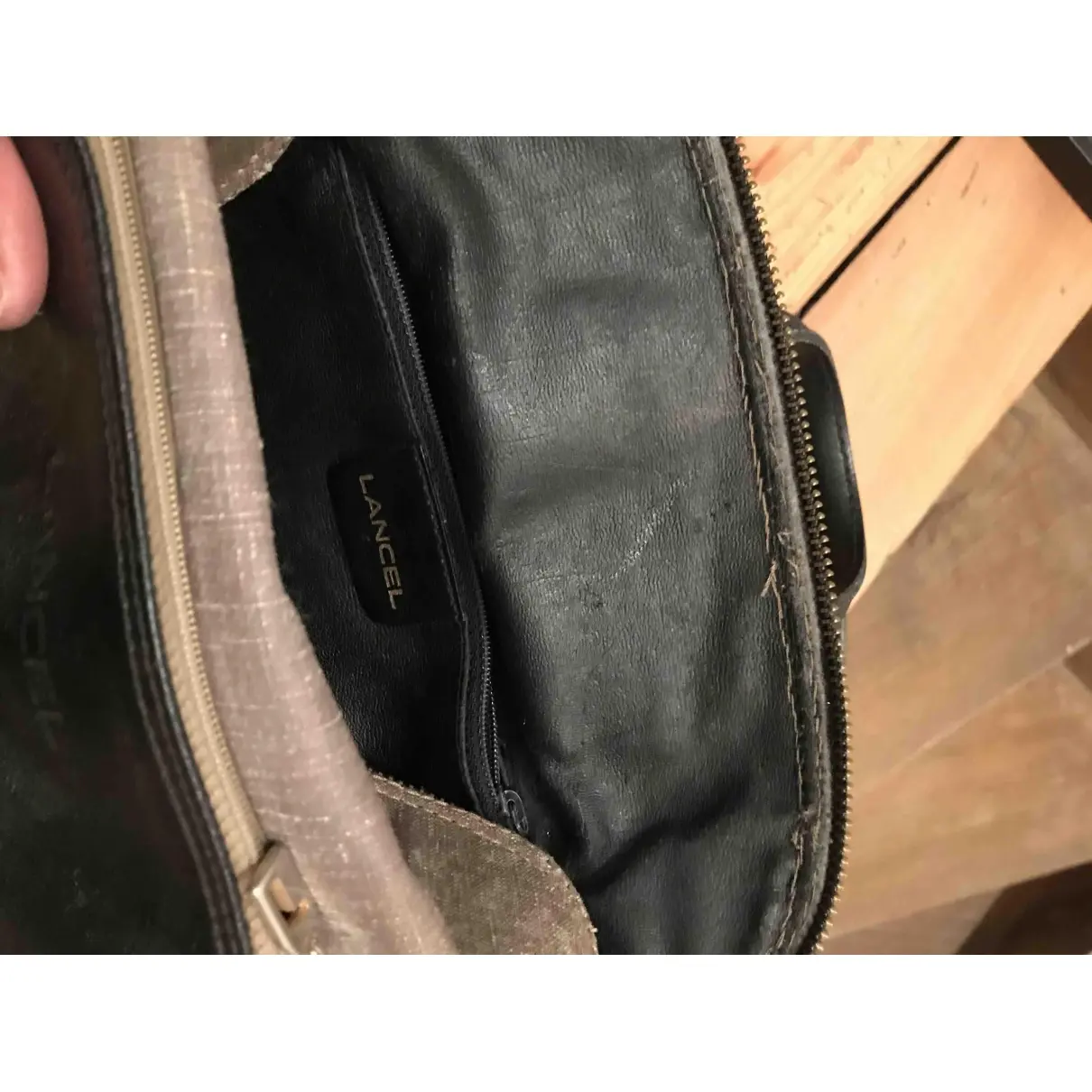 Lancel Leather backpack for sale