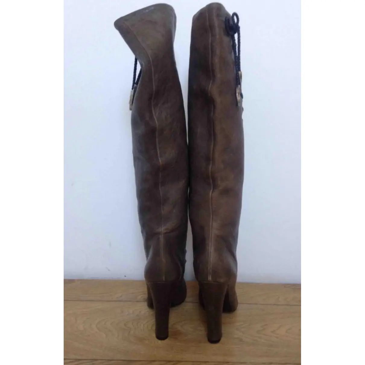 Buy Nina Ricci Leather boots online