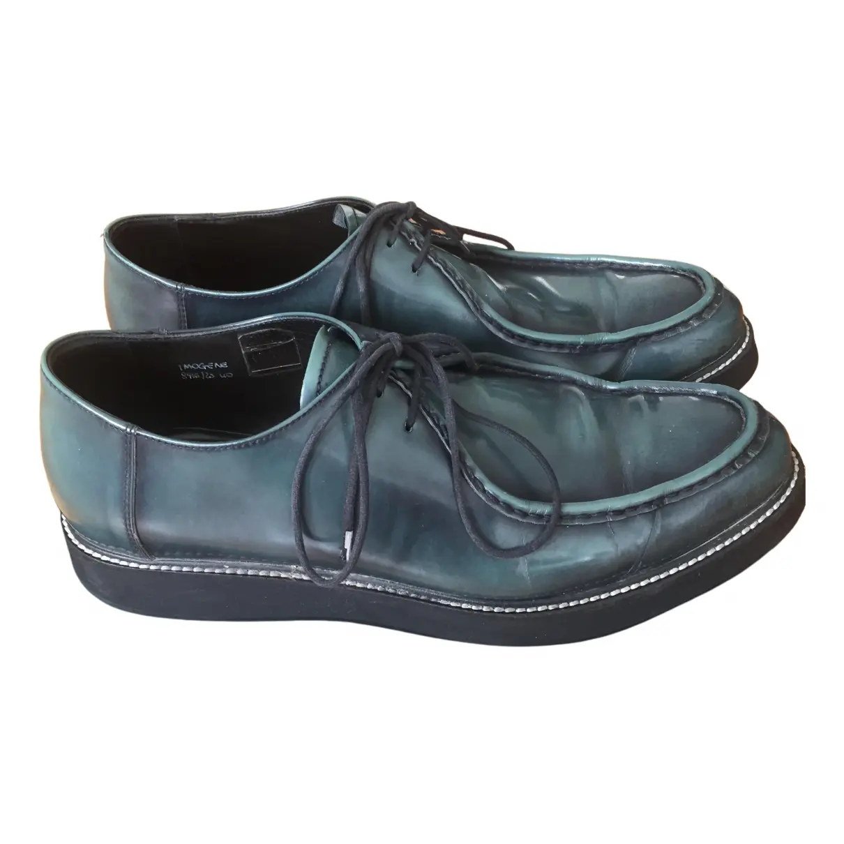 Patent leather lace ups Church's - Vintage