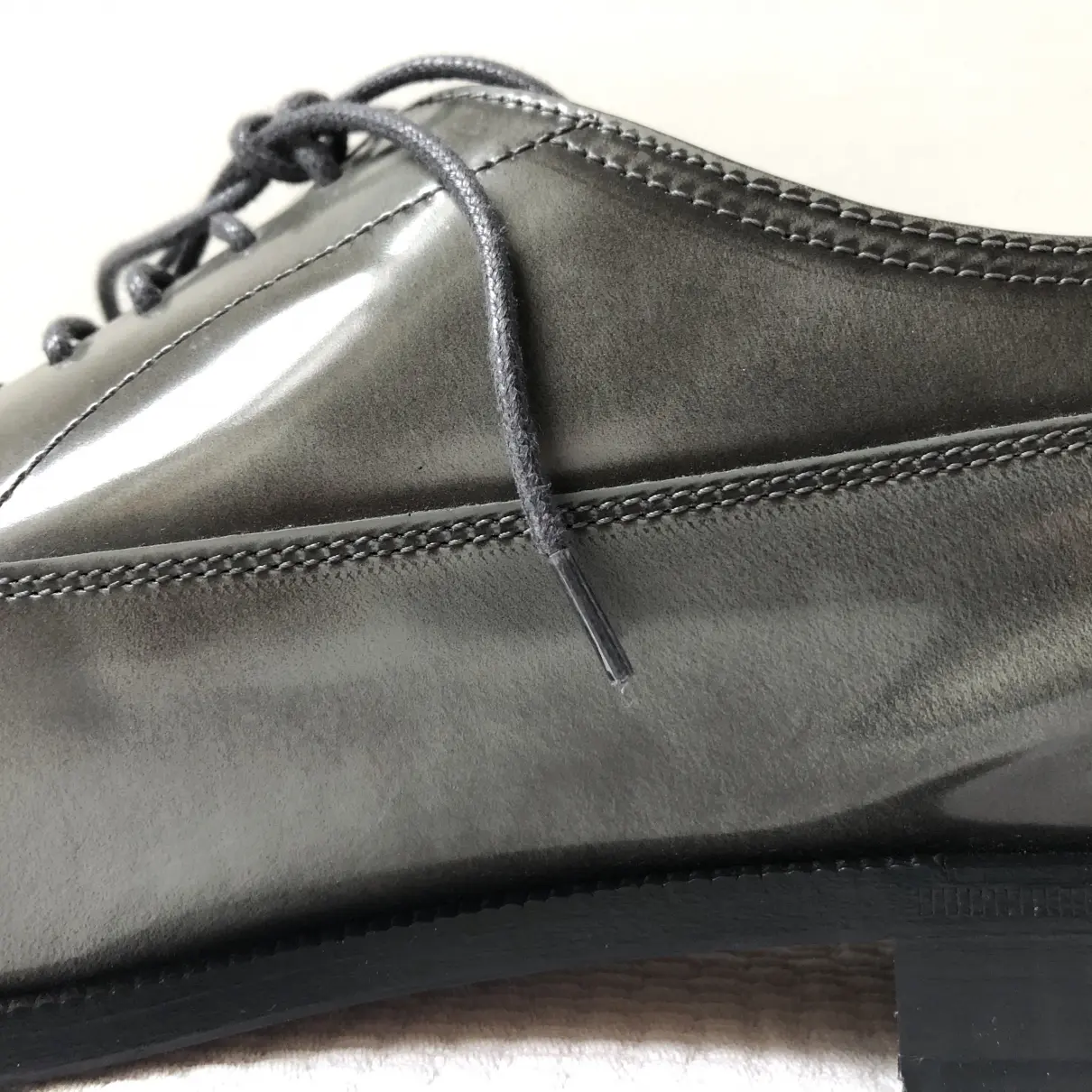 Patent leather lace ups Maison Martin Margiela - Vintage