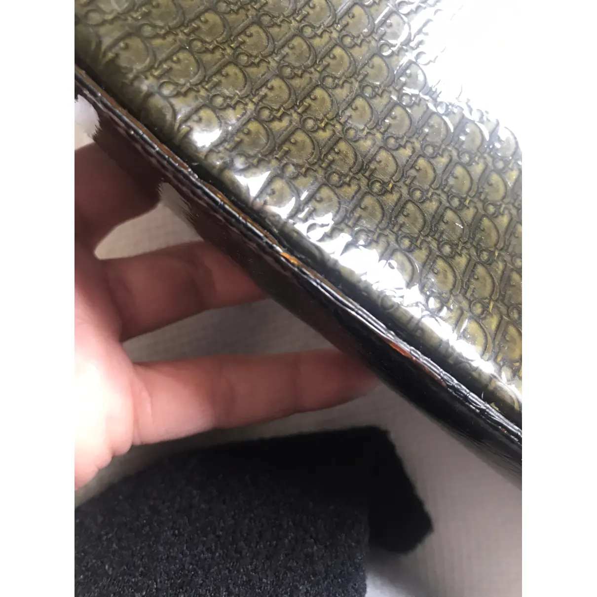 Malice patent leather mini bag Dior - Vintage