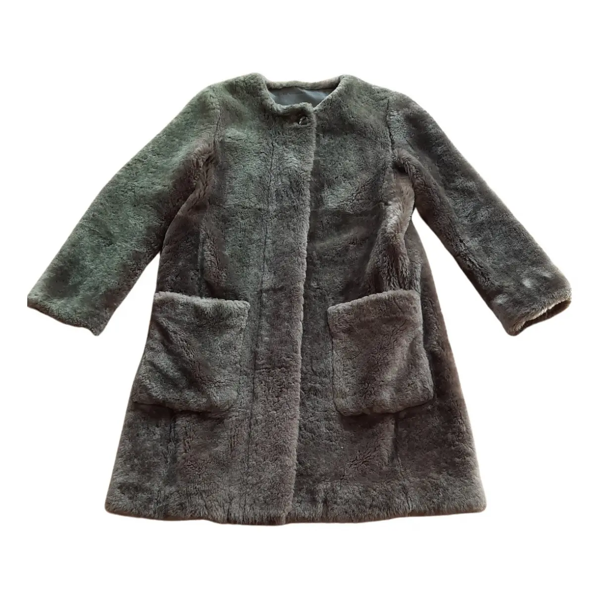 Shearling coat Marc by Marc Jacobs