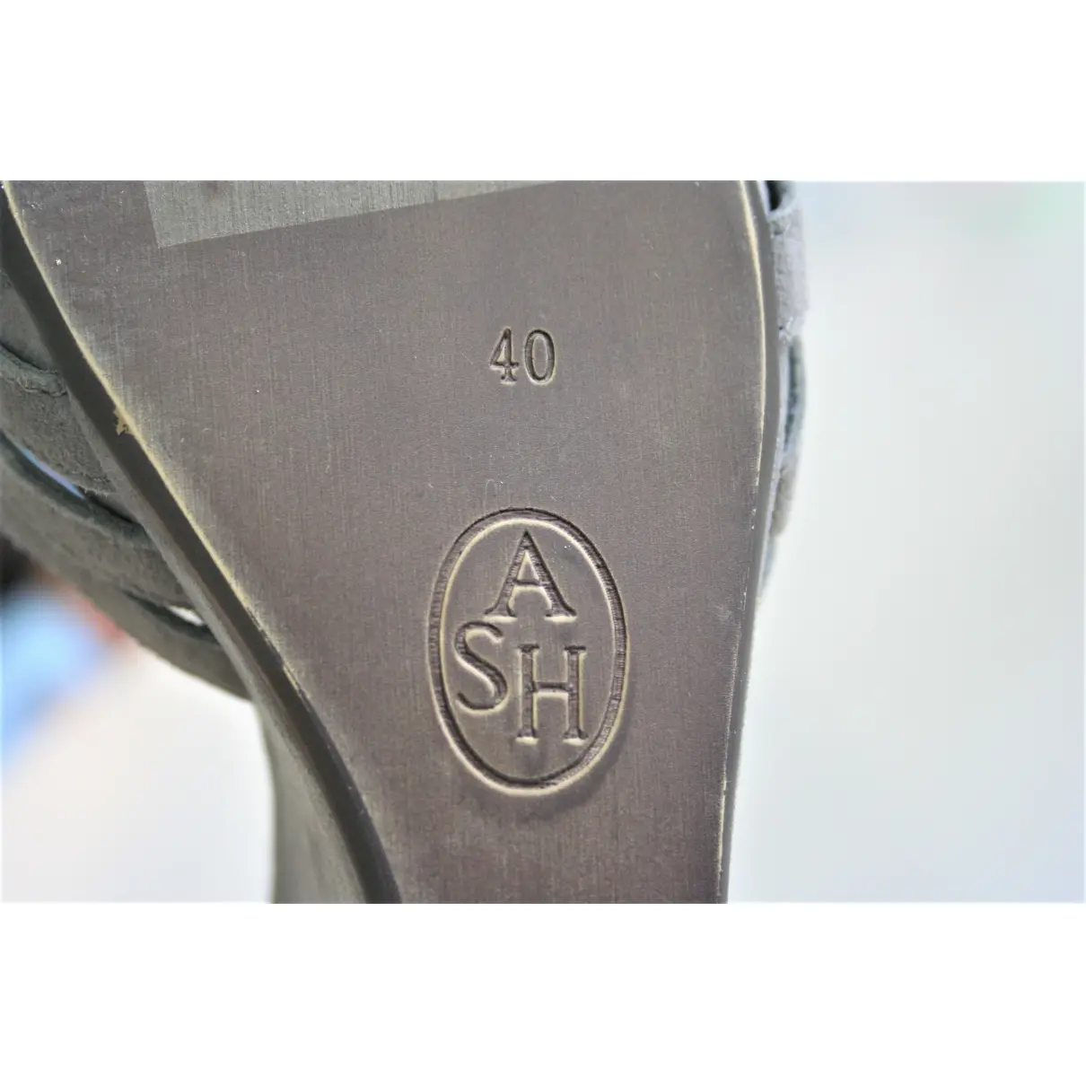 Buy Ash Khaki Suede Sandals online