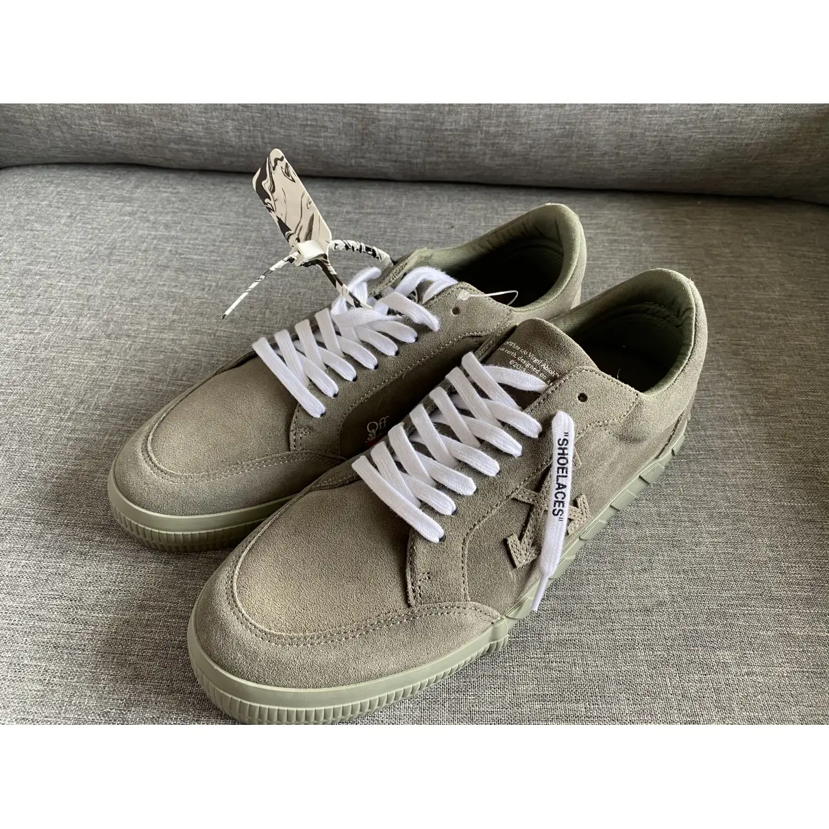 Buy Off-White Vulcalized low trainers online