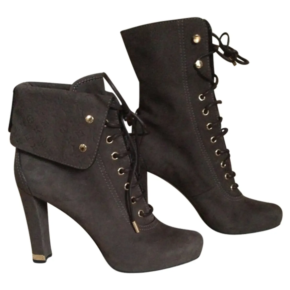 Leather Ankle boots Louis Vuitton